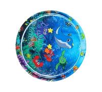 60/100 cm Inflatable Cartoon PVC Activity Pad Early Development Assisted by Water Exercises. Inflatable Tummy Time Mat