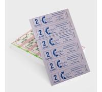 60 2 PAGE GAMES VALUE BINGO TICKETS SIMILAR TO JUMBO IN SIZE & QUALITY 10 STRIPS