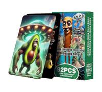60+32 PCS Italian Brainrot Cards, Brainrot Card Game for Enthusiasts