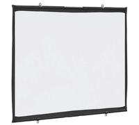 vidaXL Projection Screen Wall-Hanging 60 Inch 4:3, projector screen, manual projector screen, office presentation screen