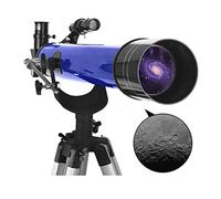 60/700mm Refractor Telescope, Astronomy Telescopes for Adults & Kids High Magnification Telescope for Beginners, Portable Travel, 1.5X/3X Barlow Lens (Size : Package 2)