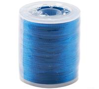 60-70m Nylon Thread for Fishing Rod Building and Guide Ring Tying, Wear-Resistant Line for DIY Rod Repairing, Sturdy Binding Wire on Plastic Spool in Red, Gray, Black, Blue, Green(1pc blue)