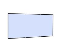 60 72 100 120 150 Inch 16:9 Portable Wrinkle Free Lightweight Projector Screen Home Outdoor Front Rear Projection Curtain Fabric(100 inch)
