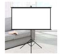 60/72 Inch Floor Standing Projector Screen, 4:3/16:9 Portable with Height Adjustable Stand, Anti-Crease HD Movie Screen for Outdoor Camping, Backyard Party, Home Office, Travel, School(4:3,60inch)
