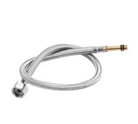 60/80/100cm Stainless Steel Braided Faucet Hose Water Heater High Pressure Pipe Faucet Pointed(A,100cm)