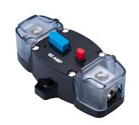 60 AMP Circuit Breaker 60A Self Recovery Inline Fuse Holder Resettable Inverter Block DC 12V-48V Volt Trolling Motor Stereo Audio Manual Reset for Car Automotive Marine RV Boat Truck