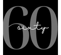 60 Before 60 Bucket List Journal: Pre-60 Adventure Planner & Achievement Tracker | 59th Birthday Present | Black Design: Interactive Goal Setting Book ... & Reflection Pages | Milestone Birthday Gift