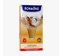 60 Caffe Borbone Capsules Compatible with Nespresso Cortado Espresso Macchiato - L'Emporio del Caffè