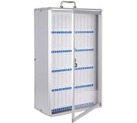 60 Cell Phone Locker for Classroom & OfficeLockable Storage Lockers for Exams Meeting Rooms & Shared SpacesSecure Silver Cell Phone Storage Solution