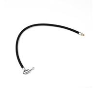 60 cm Car Tire Valve Connect Pipe Chuck Inflator Air Extension Adapter - Rubber + Metal Construction, M8x0.75 Thread, 15.5 mm OD, for