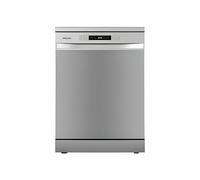 60 cm dishwasher HISENSE HS622E10X - Gray - 2 washing arms - 4 watering plans