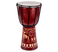 60 cm Large Djembe Drum Bongo Drum Elephant Brown fair Trade top Sound