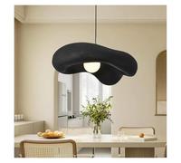 60 cm Modern Wabi-Sabi Chandelier, Adjustable Height Pendant Light, G9 Base Creative Ceiling Lamp for Kitchen, Dining Room, Living Room, Bar (Bulb Not Included)