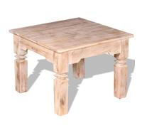 (60 cm) vidaXL Coffee Table Side End Table Tea Accent Couch Sofa Table Solid Wood