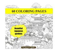 60 COLORING PAGES OF BEAUTIFUL JAPANESE GARDENS