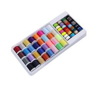60 Colors Sewing Thread Assortment, Polyester Sewing Thread Kit, Universal for Hand & Arts Craft Projects Quilting Clothing Travel Suitable
