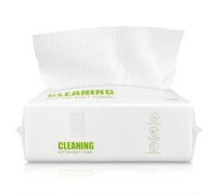 60 Count Disposable Face Towels, 100% Biodegradable Facial Wipes for Sensitive Skin, Extra Soft & Thick Dry Wipes for Face Washing, Skincare, Makeup Removal, Lint-Free Face Cloths