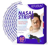 60 Count Nasal Strips for Snoring,Nasal Strips for Sleeping,Perfect Nose Strips for Breathing and Snoring Solution,Extra Strength Nasal Strips for Snoring Anti Snoring Solution for Men & Women