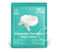 [60 Count] Newnice Disposable Potty Liners for OXO Tot 2-in-1 Go Potty