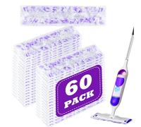 60 Count Power Mop Pads Refills for Swiffer PowerMop Multi-Surface Mopping Pad Disposable Replacement Mop Refill Pads Compatible with Swiffer PowerMop,Safe on All Finished Floors.