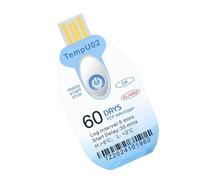 60-Day Cold-Chain Temperature Logger with 42, 000-Reading, 1 Pack | Fixed Logging Intervals, Built-in Start Delay, 60-Day Data Collection Period, Cold-Chain Transport and Storage