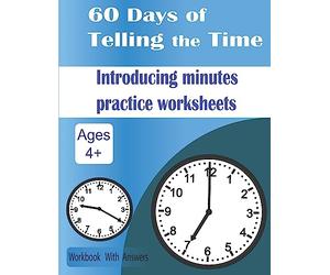 60 Days of Telling the Time: Introducing minutes practice worksheets