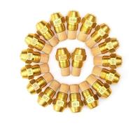 60 Degree 2-6 Piece Solid Fuel Burner Nozzle 0.40-4.00 Replacement Spray Brass Fuel Burner 2.00 3pcs