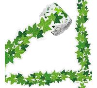 60 Feet Bulletin Board Borders, Scalloped Rolled Border Trim with Ivy Leaves Patterns for School, Classroom & Offices