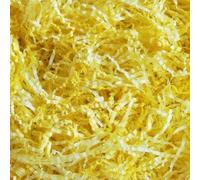 60 Grams of Yellow Extra Soft Shredded Tissue Paper - Luxury Hamper Shred Gift Packaging