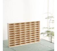 60 Grids For Hot Wheels Diecast Car Matchbox 1:64 Display Storage Wooden Rack