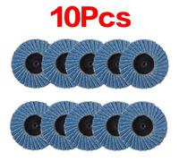 60 Grit Lug Sanding Grinding Wheel Flap Type R Roloc Disc Disk Wheel