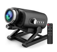 60-in-1 Galaxy Projector, 3D Star Projector, Built-in HD Non-Fading Scenes