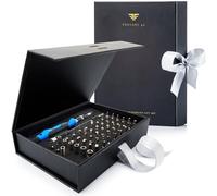 60-in-1 Precision Screwdriver Set, Magnetic Electronics Repair Tool Kit for Laptop, Smartphone, PC & Game Console - Professional S2 Steel Bits, Flexible Shaft & Case - DIY Tech Gifts for Men, Dad, Him