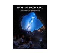 60-in-1 Projector, HD Home Planetarium Projector, 3D Star Light Projector, Speaker&White Noise Eu Plug