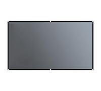 60 in Foldable Video Projection Screens, 16:9 Black Edge Anti-Light Movie Cloth 4K HD Projector Curtain With Hooks, Non-Crease Projector Curtain Screen Gear Projector Screen Sheet