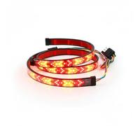 60-Inch LED Tailgate Light Bar Strip, for Trucks & SUVs with Triple-Row Bright Reverse, Brake & Amber Sequential Turn Signals, IP67 Waterproof Flexible Strip (Pickup truck head)