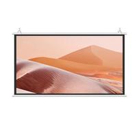 60-Inch Portable Outdoor Projector Screen - Wall-Mounted Home Theater Display for Movies Gaming Events & Gatherings (4:3 Ratio) - Perfect for Backyard Cinema Experience