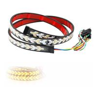 60 Inch Truck Tailgate Strip Light LED Bar Signal Break Reverse, Robust Weatherproof Arrow Design Turn Signal Strip, for Car Pickup Trailer SUV RV 78 inch