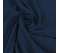 60 inch Wide Plain Polycotton Fabric - Per Meter by JRI® (Navy/French Navy) - (Same Day Dispatch)