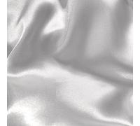 60" inches Wide - by The Yard - Charmeuse Bridal Satin Fabric for Wedding, Apparel, Crafts, Decor, Costumes (White, 20 Yards)