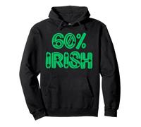 60% Irish sixty 60% percent Ireland men women & kids Pullover Hoodie