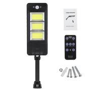 (60 LED) 120COB/60LED Solar Flood Light 3 Modes Induction Spotlight Waterproof Camping Light with Remote Control
