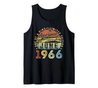 60 Limited Edition 1966 One of a Kind June 60th Birthday Tank Top