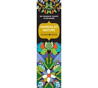 60 marque-pages à colorier - Mandalas nature