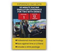 60 Minute Racing Simulator Experience for Two with Drinks Gift Experience