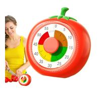 60 Minute Visual Timer for Children - Countdown for the Classroom, Mechanical Kitchen Timer | Classroom Pedagogical Instrument with Alarm, No More Minutes Lost, No Batter