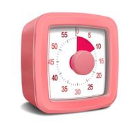 60 Minute Visual Timer for Kids Adults, 5.5 Inch Large Visual Countdown Timer for Classroom Desk, Kitchen Timer for Meeting, Working, Home