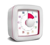 60 Minute Visual Timer for Kids Adults, 5.5 Inch Large Visual Countdown Timer for Classroom Desk, Kitchen Timer for Meeting, Working, Home