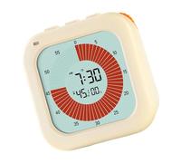 60 Minutes Visual Timers for Kids Study Times Management Quiet Alarm Clock with LCD Screen and Rotating Knob Child Friendly Times Teaching Device