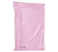 60 Mixed Mailing Postal Self-Seal Closure Plastic Bags - 12 x 16 Size Envelopes for Posting Clothes, Postal, Packaging, Shipping Bags - Tempered Proof, Secure Medium Postage Bags